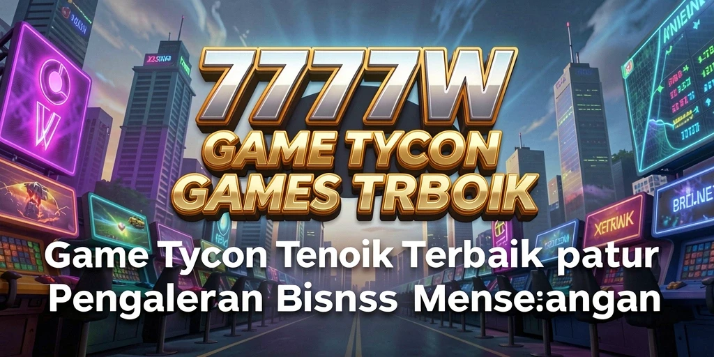 Tampilan gameplay Tycoon yang seru dan interaktif dalam 7777W.