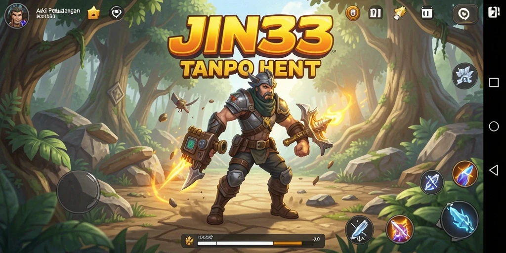 Gameplay seru JIN33 dengan aksi mendebarkan.