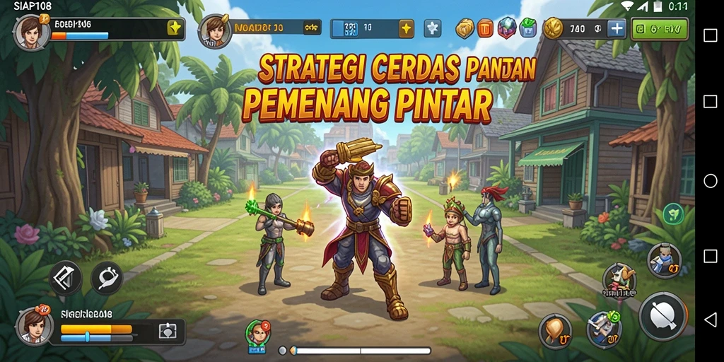 Tampilan gameplay menegangkan dalam SIAP108 dengan aksi strategi yang mendebarkan.