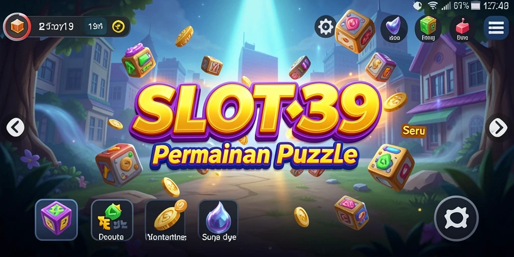Gameplay SLOT39 menunjukkan tantangan puzzle yang menyenangkan.